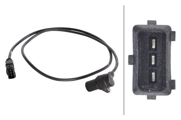 HELLA 6PU009146151 İmpuls Vericisi. Krank Mili.12v.İndüktif Sensörü.3-Kutuplu.Chevrolet/Ds/Gm/Holden/Opel/Saab/Scania