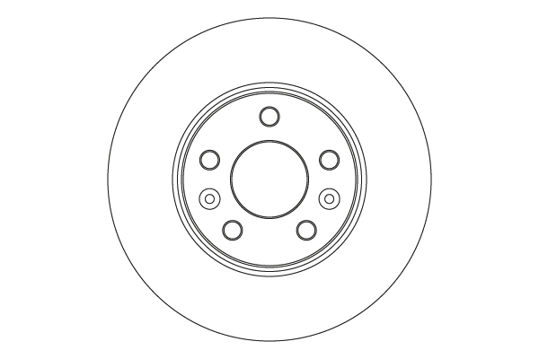 TRW DF4615 Ön Fren Diski Renault Megane Iv 15> Talisman 15> Diş Çap:296mm K:26mm Y:44mm 5 Delik