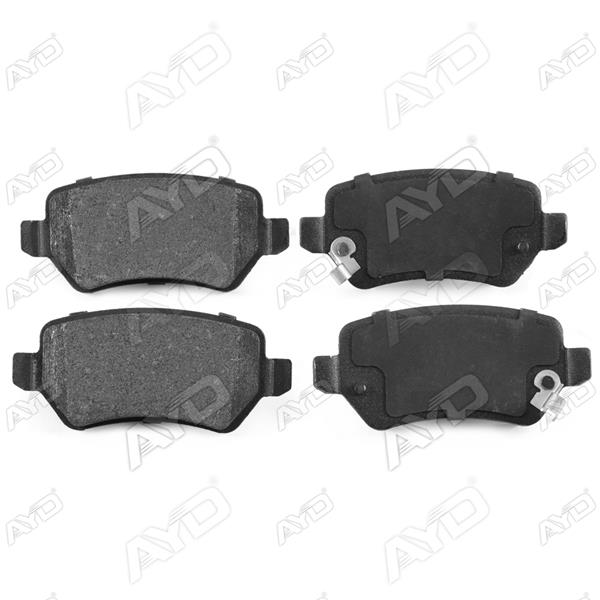AYD 60027D Opel Meriva-Zafira-Astra Arka Balata Metal İndikatörlü