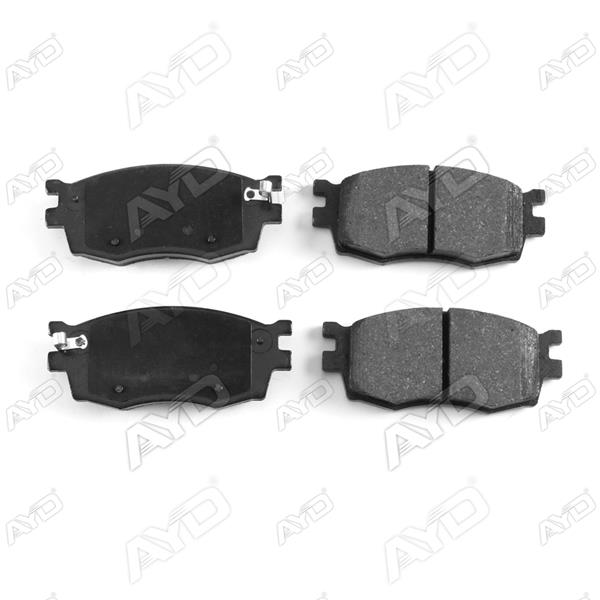 AYD 60054A Ön Fren Balata Hyundai Accent Era 1.4l 1.6l Benzinli 06-10 1.5l Crdi Dizel 06-> / İ20 1.4l D4fc Crdi Dizel 08-> / Kia Rio 1.4l 1.6l Benzinli 05-> 1.5l Crdi 06-> - Aşınma Ikaz Soketli