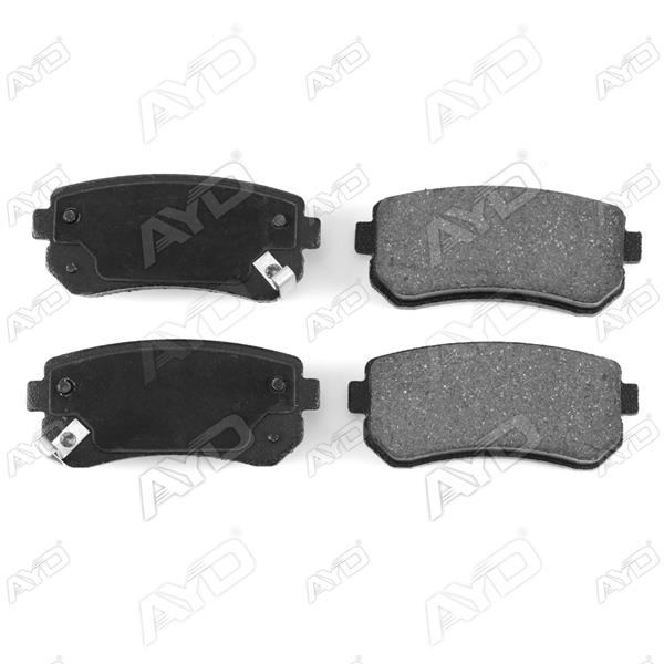 AYD 60055A Arka Fren Balata Hyundai Accent Era 1.4l G4ee 06-10 / İ30 1.4l 1.6l 08-> / İx35 1.6l G4fd Gdi 11-> / Kia Ceed 1.4l 1.6l 07-> / Sportage 1.6l G4fd Gdi 09-> / Rio 1.4l 1.6l 05-> Sürtünme Yüzeyi Düz