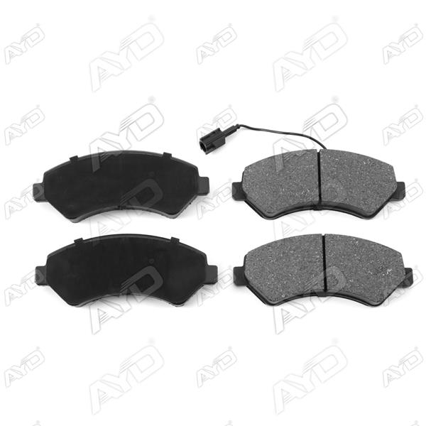 ZEG1275-01 Fren Balata On Cift Fisli Fiat Ducato Iii 2006- / Peugeot Boxer Iii 2006-/ Citroen Jumper Iii 2006-/ Karsan Jest 2012- / Ducato 2024-