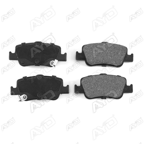 AYD 60067A Arka Fren Balata Toyota Auris. Corolla 1.33l 1.6l 1nr-Fe 1zr-Fae Nre180 Zre181 Zre185 12-> 1.4l 1nd-Ftv D-4d Nde150 Nde180 07->