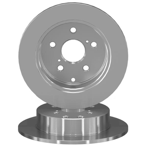 OTOZONE BD9162 Arka Fren Diski Dolu Tip Toyota Avensis 2.0l 1az-Fe 1azfse 1cd-Ftv Azt250 Cdt250 03-08 / Corolla V Erso 1.6l 3zz-Fe Znr10 04-09 2.2l 2adftv Aur10 04-09 1.8l 1zz-Fe Znr11 04-> 290 Çap X 5 Bijon - A
