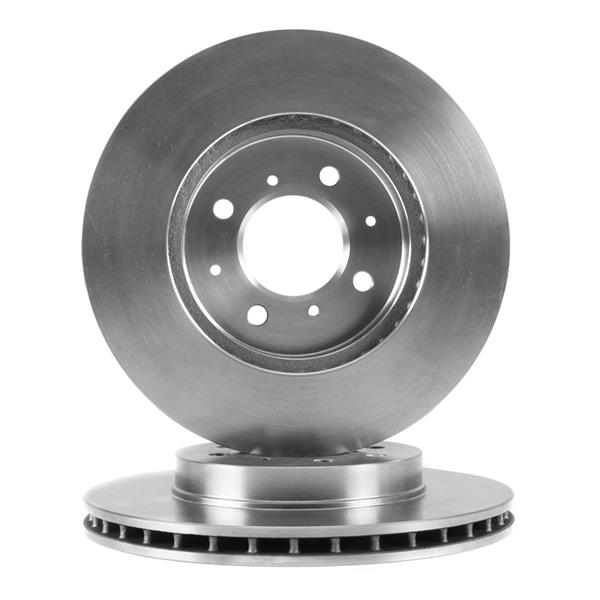 AYD 50506 Ön Fren Diski Hava Kanalli Honda Civic 1.4l 1.6l B16a2 D14a D16y4 Ma Mb Ej Ek El Kasa 96-00 / 1. 6l D16v1 D16w7 Vtec Vti Ep Es Eu Kasa 01-05 / City 1.4l L13z1 Gm1 Kasa 08-> / Jazz 1.4l L13z Ge