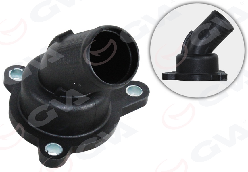 HELLUX HTR.251045 Termostat Kapaği Plastik Dacia Lodgy 12> Dokker 12> Kangoo Ii 08> 1.6 16v