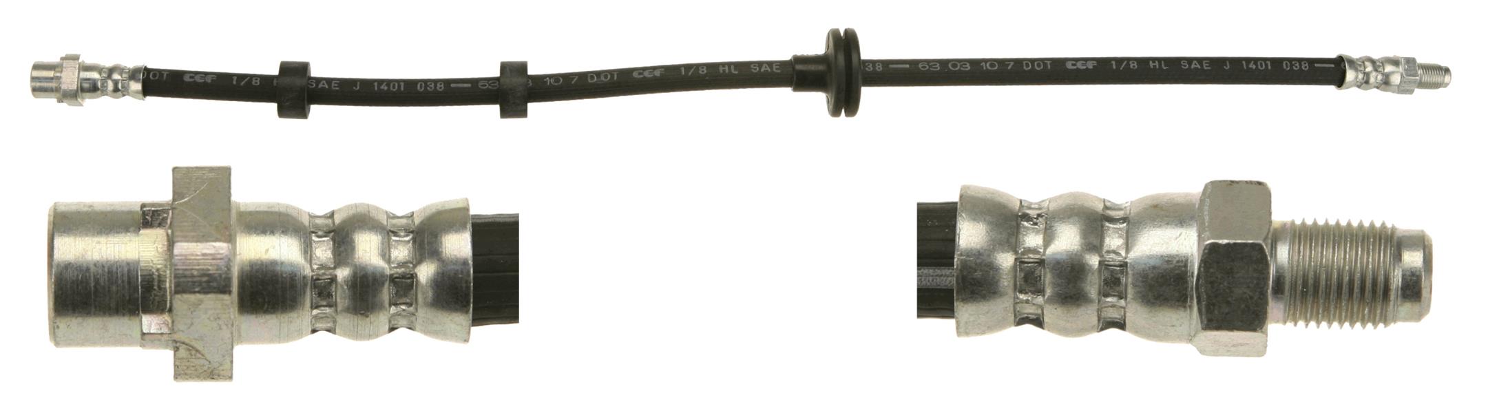 COR 19033562 Fren Hortumu Ön Sag-Sol Land Rover Range Rover Iii