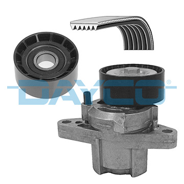 DAYCO KPV197 Alternatör Gergi Kiti Laguna Ii 05>07 Laguna Iii 07>15 Logan I 07> Symbol Ii 08> 1.6 16v K4m