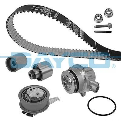 DAYCO KTBWP11921 Devirdaimli Triger Seti Soketli Golf7-A3-Leon-Passat-Tiguan 1.6-2.0tdi13> Clha/B-Dcxa-Crlb Cuvc-Crka-Crkb