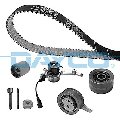 DAYCO KTBWP12400 Triger Seti Devirdaimli Sensörlü Vw-Skoda-Audi-Cupra-Seat 16> Ford 23> 2.0 Tdi Dsud-Dtrb-Dtrd-Dez E-Dtna-Dtua 149 Diş