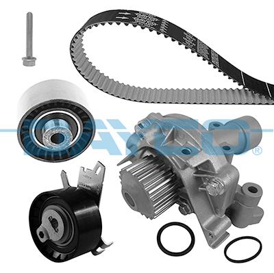 DAYCO KTBWP5910 Devirdaim Eksantrik Gergi Kiti P307-P308-P407-P807-Expert-Jumpy-C4-C5-C8 2.0i Rfh Ew10a