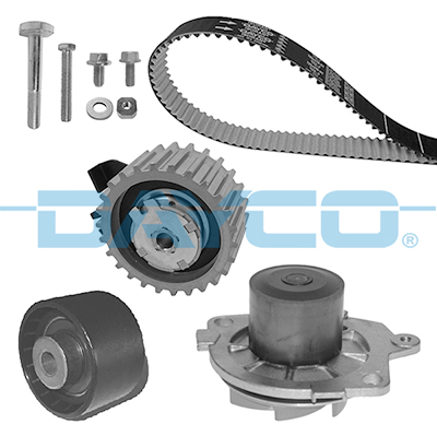 DAYCO KTBWP8180 Devirdaim Eksantrik Gergi Kiti 190x24 Vectra C-Zafira B-Astra H-Croma 1.9cdti-Jtd Z19dtl -Alfa Romeo 159