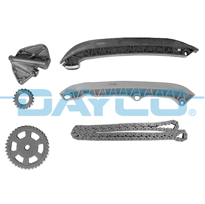 DAYCO KTC1086 Eksantrik Zincir Seti Vw Fox 2005-2011 - Skoda Fabia2 Combi 1.2 2007-2014