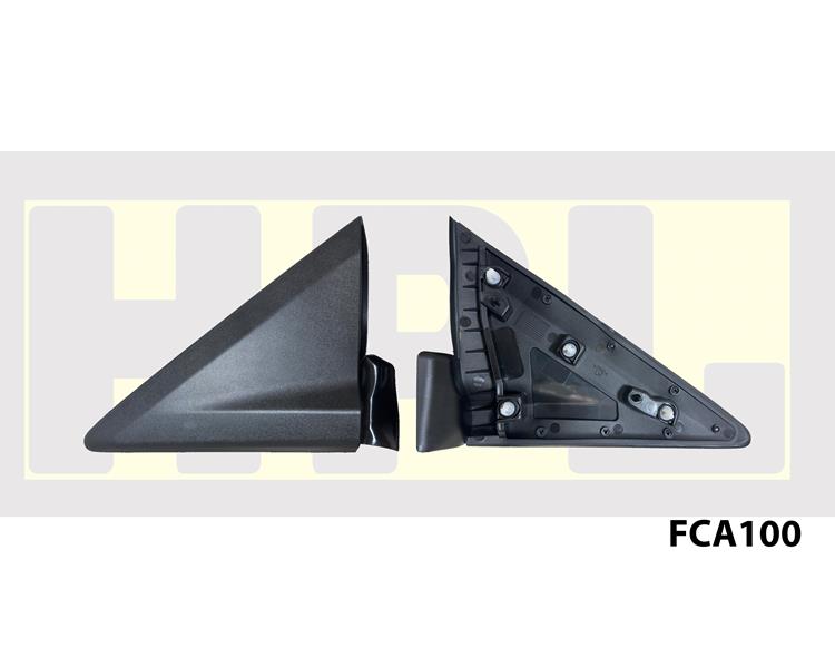 HPL FCA100 Diş Dikiz Ayna Üçgen Kapaği Klipsli Ayna Üçgeni Sol Courier 13>