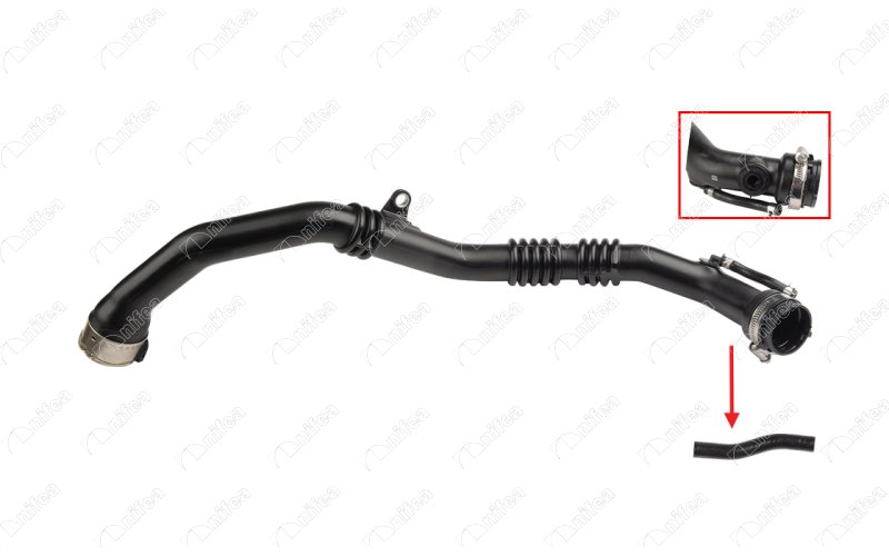 NIFEA 11021 Turbo Borusu Hortumu Plastik Boru Hariç Dacia Dokker 1.5 Dci K9k 838 12 >