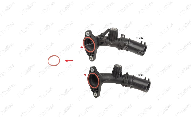 NIFEA 11081 Egr Boru Contasi Mercedes Om608 W177 W247 C118 W415 . Renault Megane Iv 15> Clio V 19> Express 21> D Acia Duster Ii 17> K9k 1.5 Blue Dci