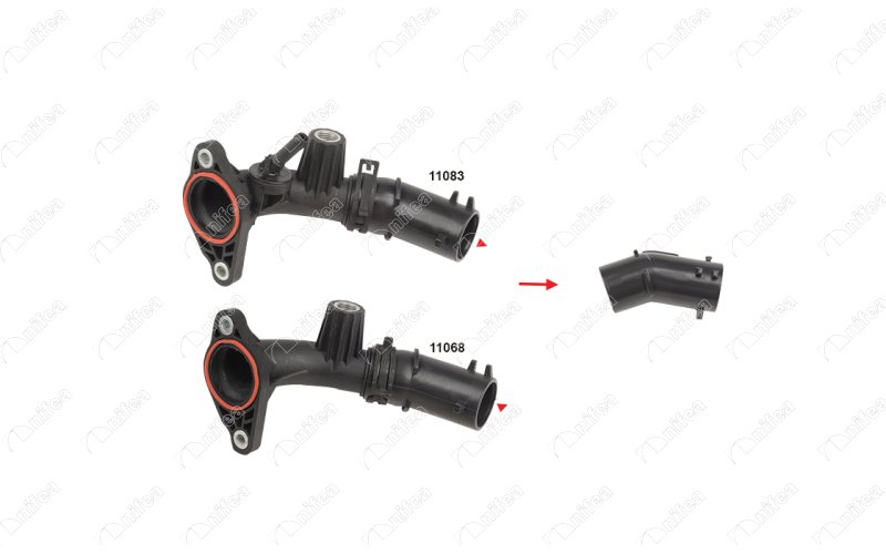 NIFEA 11082 Egr Borusu Mercedes Om608 W177 W247 C118 W415 . Renault Megane Iv 15> Clio V 19> Express 21> Dacia D Uster Ii 17> K9k 1.5 Blue Dci Kucuk Hortum