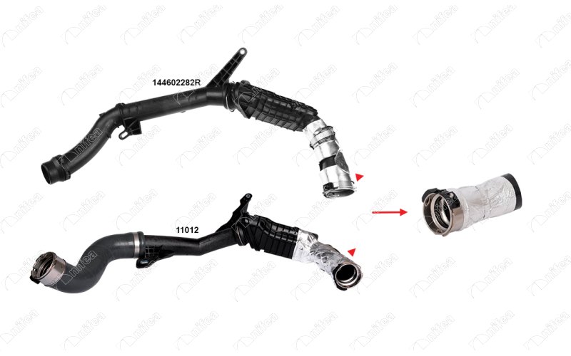 NIFEA 11193 Turbo Hortumu Küçük Plastik Parça Clio Iv-Dokker-Lodgy-Logan Ii-Sandero Ii-Duster 1.5 Dci 09 >
