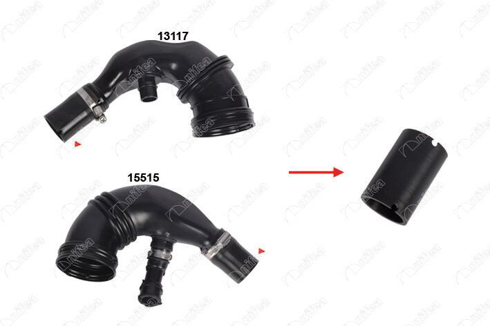 NIFEA 15531 Turbo Borusu Hortumu Fiorino-Linea 1.3 Mtj 07 > 35mm X 6.5cm
