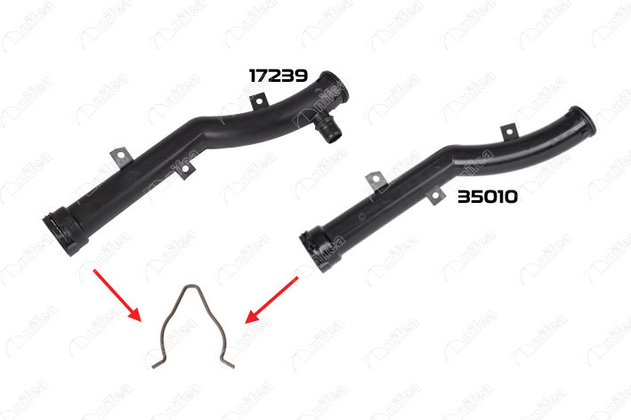 NIFEA 17192 Devirdaim Borusu Sekmani Peugeot 207-208-308 1.4-1.6 16v 2008-3008-508-5008-Partner Tepee-Rcz 1.6