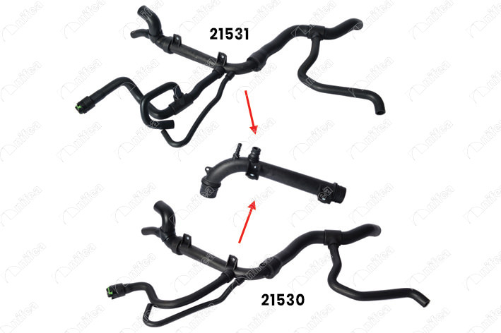 MGA-963953 Radyator Motor  Baglanti Borusu  ( Opel   Vectra B 1,8 1996/2001)