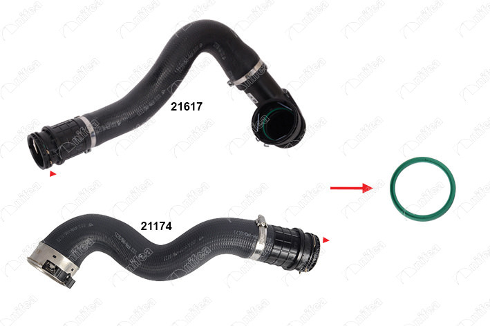 NIFEA 21730 Conta Turbo Hortumu Opel Astra J-Zafira C 1.6 Cdti B16dth-Dtl-Dtj Plastik Parça Hariç