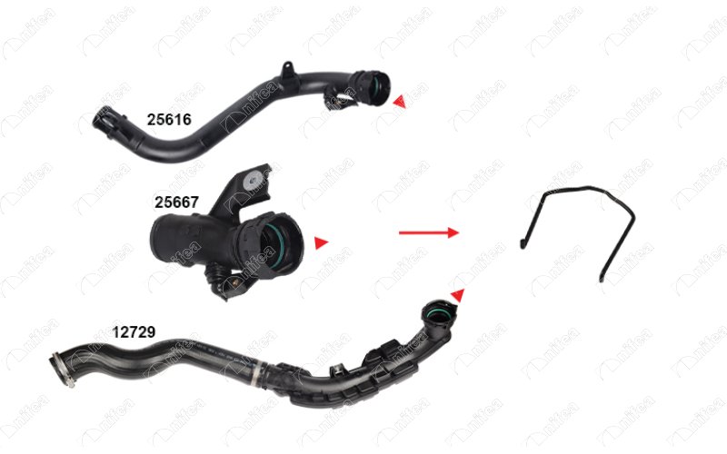 MGA-963267 Turbo Borusu-(Plastik)-(Nissan  Juke 2013/2016)