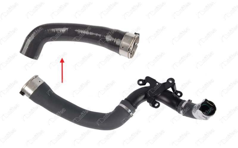 NIFEA 25680 Turbo Hortumu Plastik Boru Hariç Ok İle Gösterilen Büyük Hortum Nissan Qashqai Ii Suv J11 1.2 Dig-T Hra2ddt 13 >