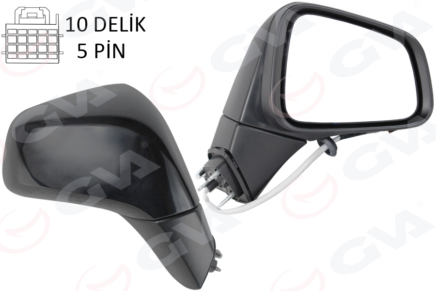 GVA 1090112 Diş Dikiz Aynasi Sağ Opel Mokka 12> Manuel Katlanir