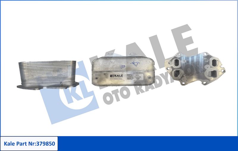 KALE 379850 Yag Sogutucusu Bmw B37 B38 B48 F40 F44 F45 F46 F48 F39 . Mini F54 F55 F56 F57 F60 3 > Cooper D Cooper S John Cooper Works One Clubman Countryman Soğutucu Kütük