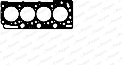 PAY-AE5540 Silindir Kapak Contasi 1.55mm ( Opel   Astra G H / Combo / Corsa C / Meriva 1.7 Di Dti Cdti Y17dt Z17dth Y17dtl Z17dth Y17dth )