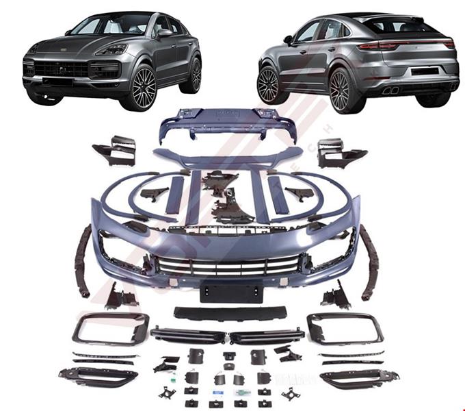 DOGAN CAYNN18-COUPEUPTBK Cayenne Coupe 2018-2022 İçin Turbo Body Kit
