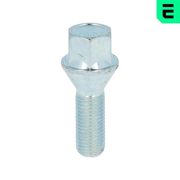 OPTIMAL OP-UWB10065-1 Bijon Somunu Hexagon Steel Outer Diameter 23 Mm Screw Length Below Head 28 Mm Spanner Size : 17 Mm ; Strength Class: 10.9 ; Zinc-Coated ; Thread Length: 25 Mm ; Thread Size: M12x1.5 ; Total L