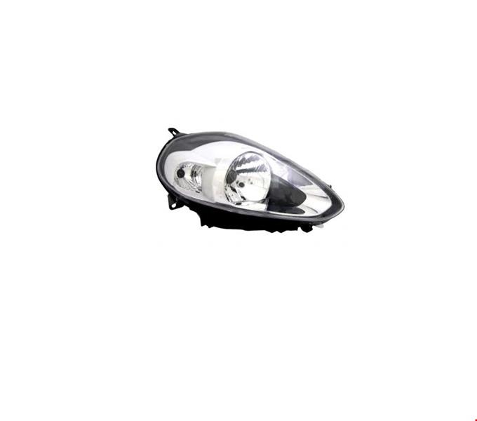TYC-FIA10PU019 Far Sol Motorlu Krom Led Punto Evo 2010 - 2012