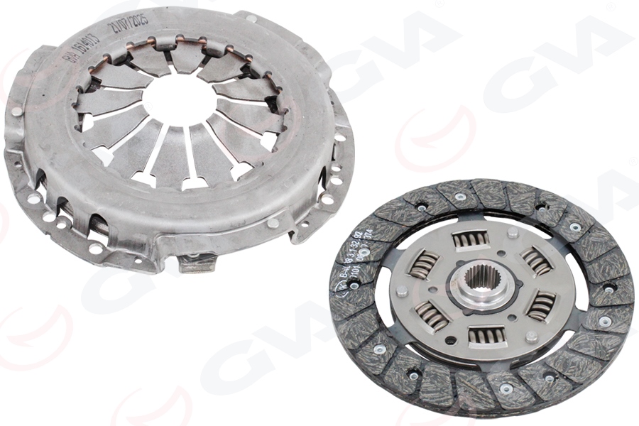GVA 1614013 Debriyaj Seti Baski Disk Clio Iii-Modus 1.2 16v 09/04> D4f.7.40-Jh3