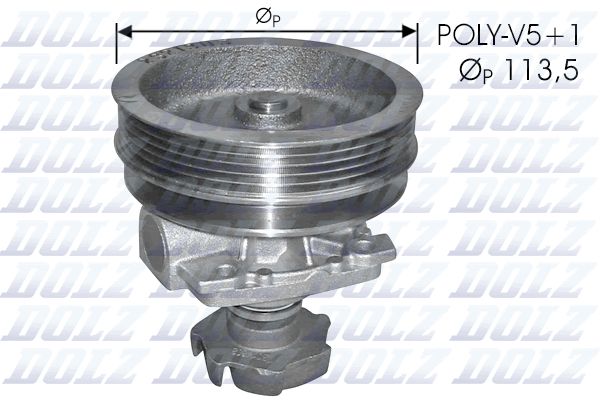 DOLZ S218 Devirdaim Tipo 160 1.4-1.6ie-Tmpr 2000 Klimali-Lancia 1.6ie Pa599