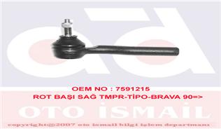 SISMAK 110431 Rot Başi Sağ Fiat Tempra 90>97 Tipo 90>97 Bravo 95>01 Brava 95>01