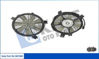 KLR-387480 Fan Grubu Mitsubishi L200-Triton Pajero Iv 2.5di-D 07-15 (12v 120w-2000rpm) (Klima Fani) Davlumbazli Fan Motoru