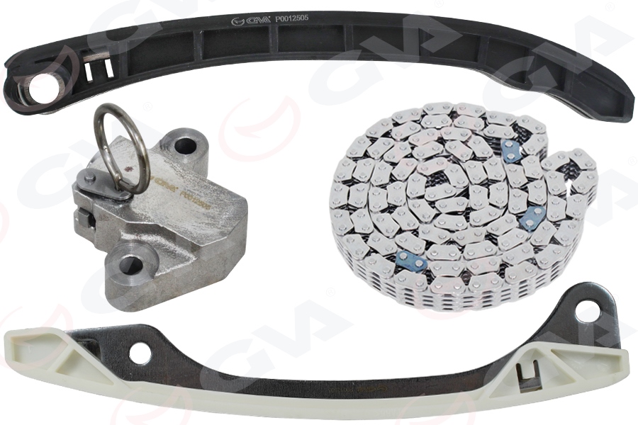 GVA 59C1146 Eksantrik Zincir Seti Megane Iv 15> Fluence 10> Juke F15 10>19 Qashqai 07>13 J10. Nj10. Jj10e Duster 10> Dokker 12> 1.6 Sce H4m 4 Parça