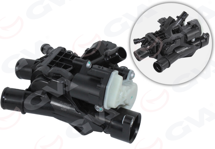 9849443980 Termostat Gövdesi (Su Dagitici) 3008/308/5008/508/Boxer 3/Expert4/Mondeo/Kuga
