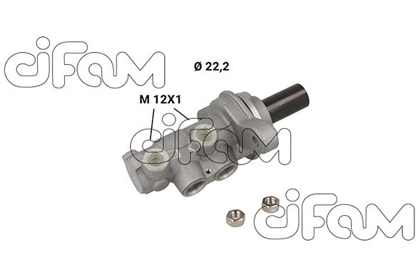 CIFAM 2021280 Ana Fren Silindiri Renault Kangoo Ii 08> 1.5 Dci