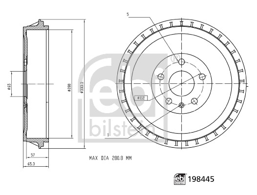 DELPHI BF662 Fren Kampana Vw-Id3-Cupra Born 22> Elektrikli Araçlar İçin