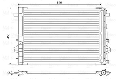 VALEO 860106 Klima Radyatoru Mercedes W176 W246 C117 X117 X156 Kurutuculu