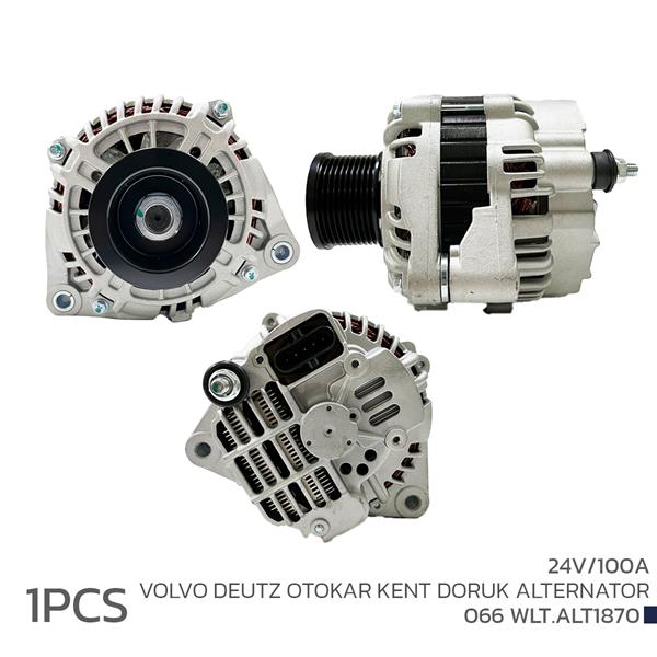 VOLTECH 066WLT.ALT1870 Alternatör Sarj Dinamosu 24v 100a Volvo Deutz Otokar Kent Doruk