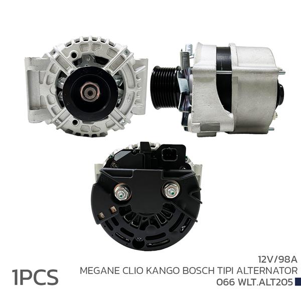 VOLTECH 066WLT.ALT205 Alternatör Sarj Dinamosu 12v 98a Megane Clio Kango Bosch Tipi