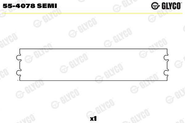 GLYCO 554078 SEMI Kol Burcu Lancia 72mm 198 A4.000
