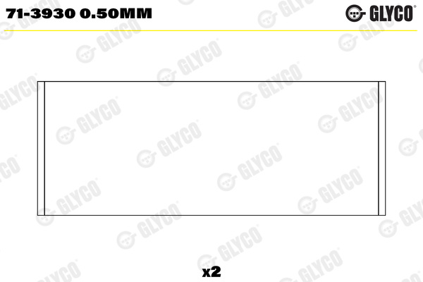 GLYCO 713930 050 Kol Yatak Vag Avf