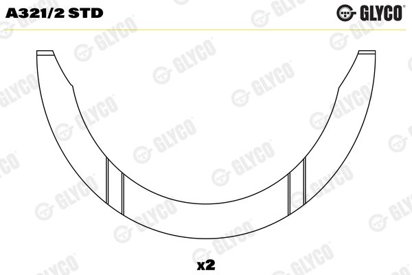 GLYCO A321.2 STD Ay Yatak Alfa Romeo 312 A2