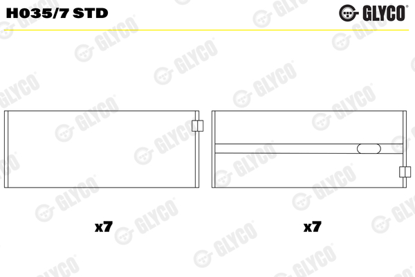 GLYCO H035.7 STD Ana Yatak Vag