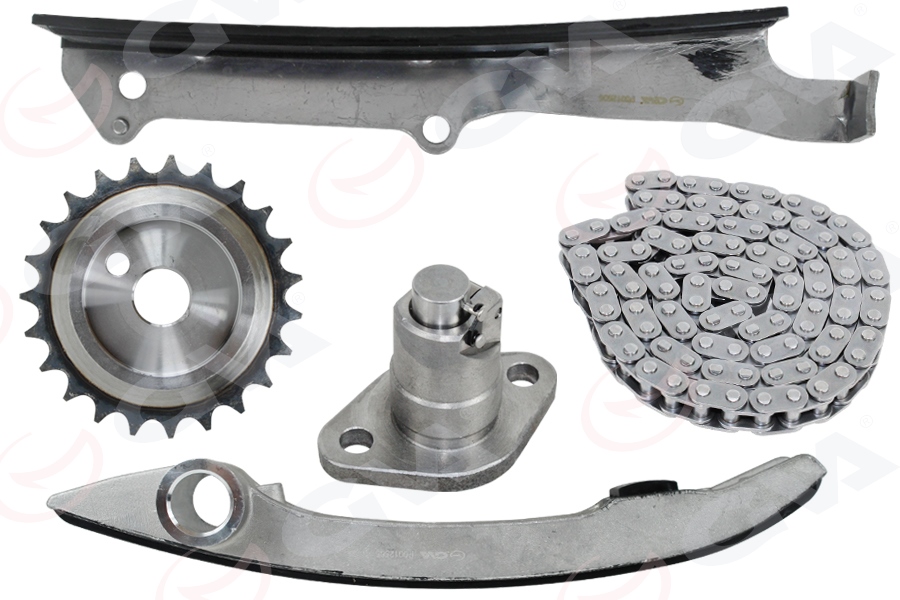 GVA 59C8101 Eksantrik Zincir Seti Mitsubishi Canter 2.8l 4m40 Fuso Fe511. Fe711 01-> Tekli Zincir